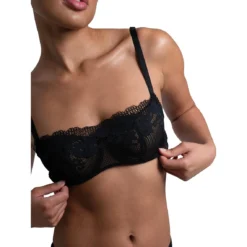 Passionata Soutien-gorge Bandeau à Armatures - Noir