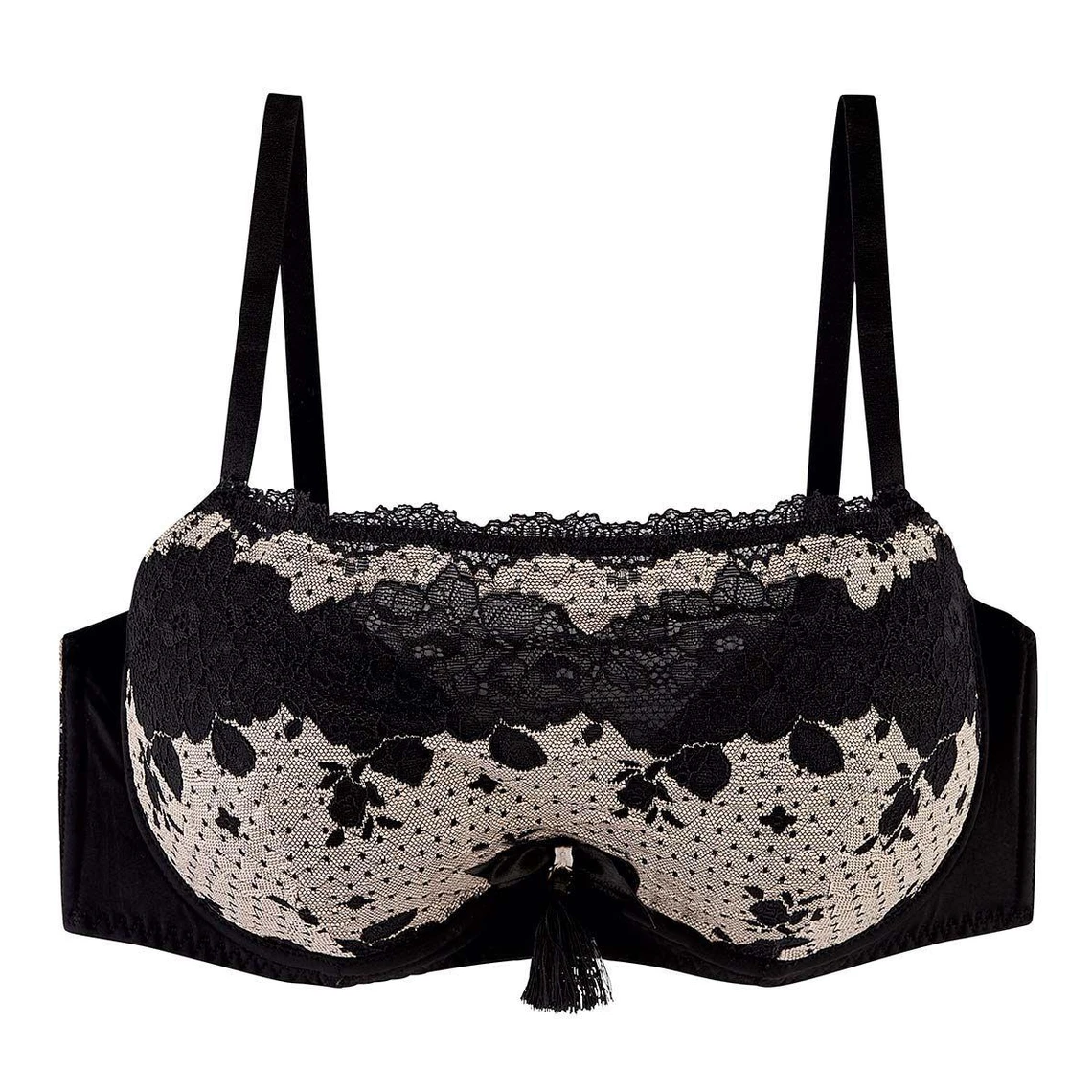 Soutien-gorge Bandeau Armatures - Noir Pomm Poire Panache 6 Soutien-gorge Bandeau Armatures - Noir Pomm Poire Panache – Image 4