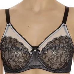 Soutien-gorge Bonnets Entiers Wacoal RETRO CHIC Black