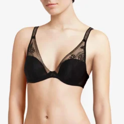 Soutien-gorge Coques Plongeant Passionata Maddie avec Armatures - Noir