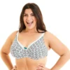 Pomm Poire IMPALA : Soutien-gorge Corbeille à Armatures Blanc Floral