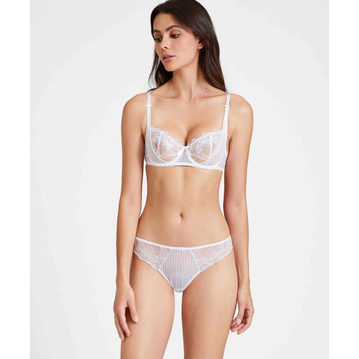 Aubade Fleur de Tattoo - Soutien-gorge Corbeille Armatures Blanc 6 Aubade Fleur de Tattoo - Soutien-gorge Corbeille Armatures Blanc – Image 4