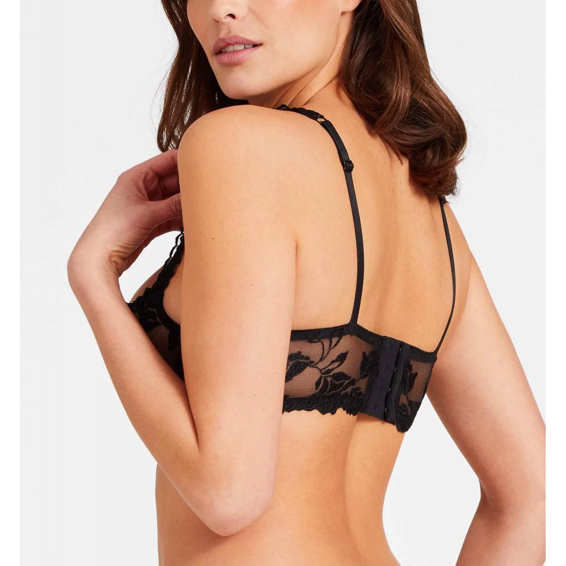 Aubade Softessence - Soutien-Gorge Corbeille Noir à Armatures 5 Aubade Softessence - Soutien-Gorge Corbeille Noir à Armatures – Image 3