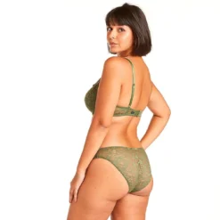 Pomm Poire Soutien-gorge Corbeille à Armatures en Dentelle - Vert -FITANCY Boutique soutien gorge corbeille armatures vert 3410060 6483932 32 1140x1140