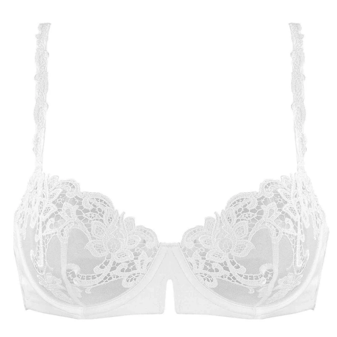 Soutien-gorge Corbeille Armatures Simone Perele SAGA Blanc 4 Soutien-gorge Corbeille Armatures Simone Perele SAGA Blanc – Image 2