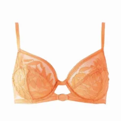 Morgan Lingerie Soutien-gorge Corbeille Lina Orange en Dentelle -FITANCY Boutique soutien gorge corbeille orange lina 3595231 7493883 83 1140x1140