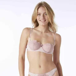 BRIGITTE BARDOT Soutien-gorge Corbeille Poudre Vichy Chic -FITANCY Boutique soutien gorge corbeille poudre vichy chic rose 3662257 7881543 43 1140x1140