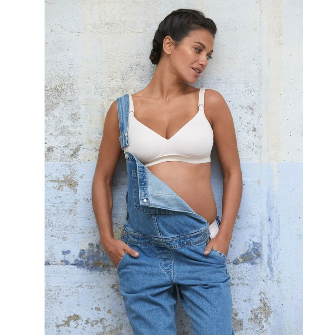 Cache Coeur Serena Wireless Pregnancy and Nursing Bra - Blush 5 Cache Coeur Serena Wireless Pregnancy and Nursing Bra - Blush – Image 3