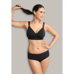 Carriwell Soutien-Gorge de Grossesse et Allaitement Carri-Gel - Noir