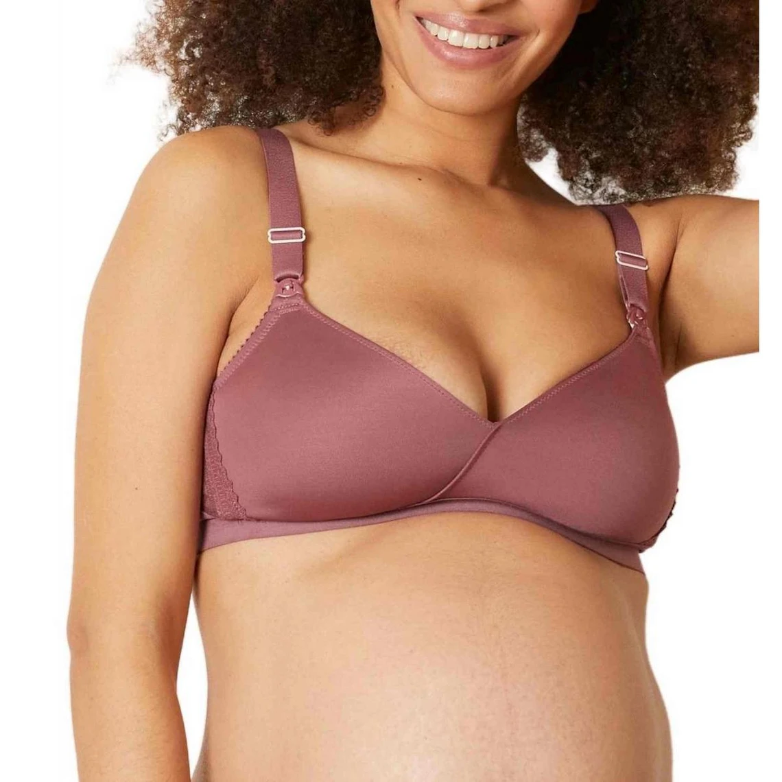 Cache Coeur Serena - Soutien-gorge de Grossesse et d'Allaitement sans Armatures - Violet 3 Cache Coeur Serena - Soutien-gorge de Grossesse et d'Allaitement sans Armatures - Violet