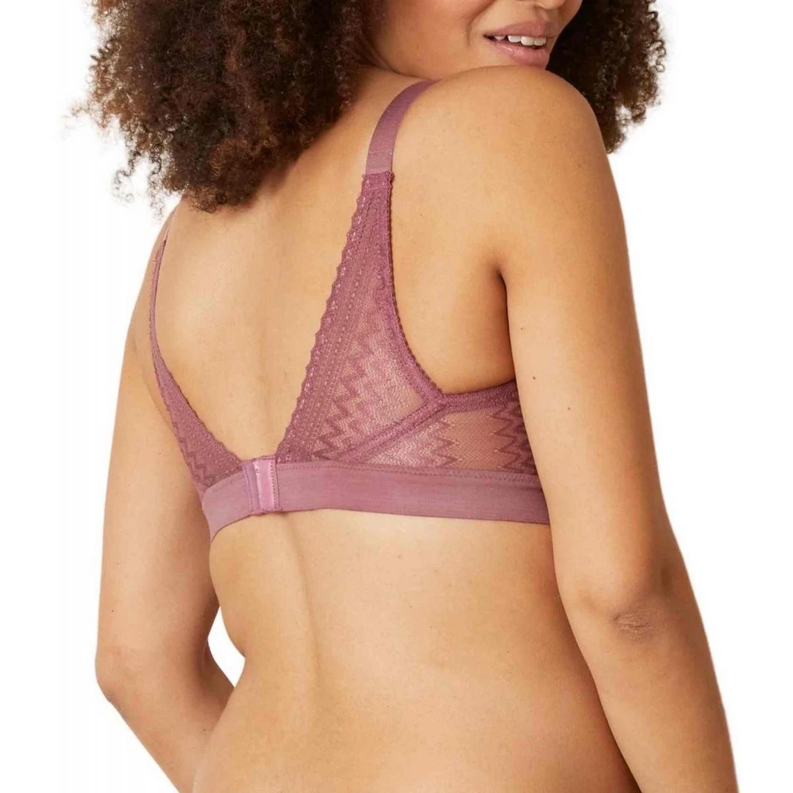 Cache Coeur Serena - Soutien-gorge de Grossesse et d'Allaitement sans Armatures - Violet 5 Cache Coeur Serena - Soutien-gorge de Grossesse et d'Allaitement sans Armatures - Violet – Image 3
