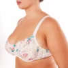 Soutien-gorge Emboitant Armatures Pomm Poire ZAZIE Blanc