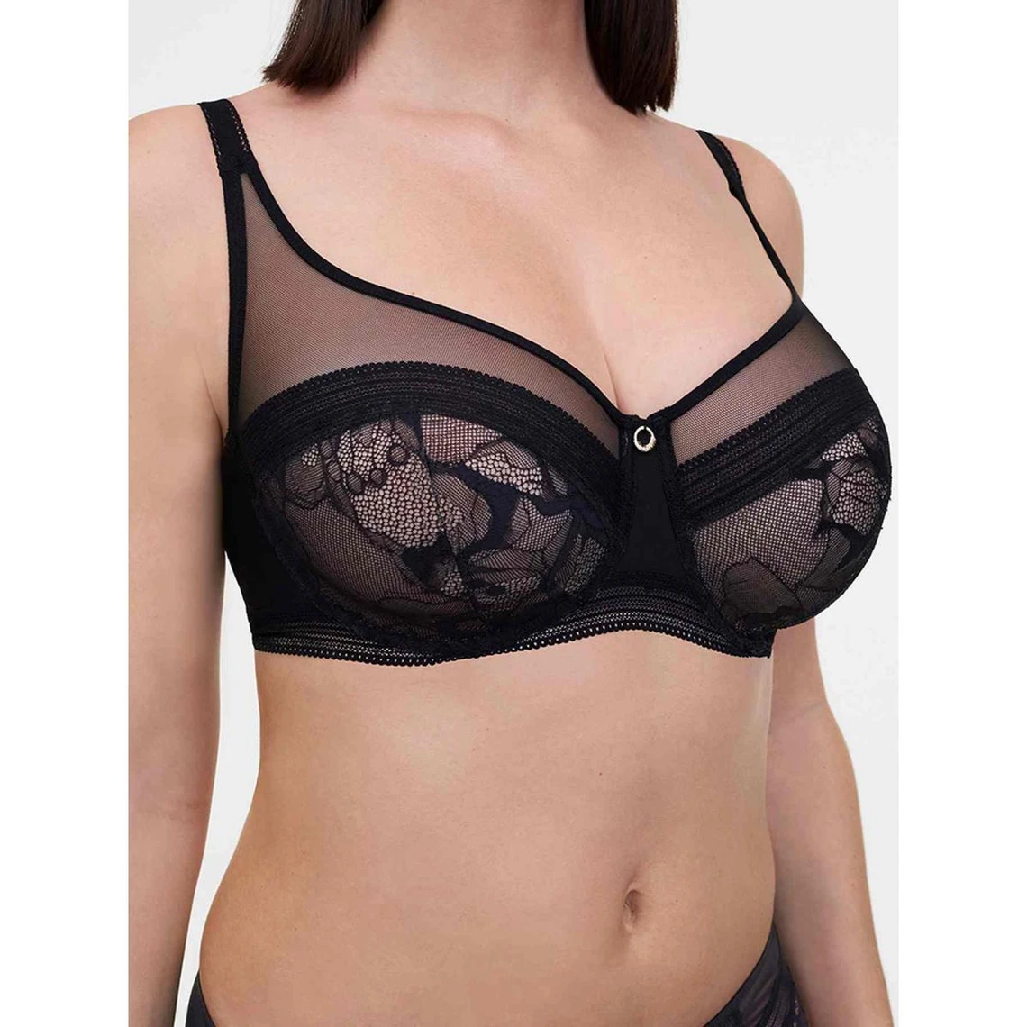 Soutien-gorge Emboîtant Armatures - Noir Chantelle True Lace 9 Soutien-gorge Emboîtant Armatures - Noir Chantelle True Lace – Image 7