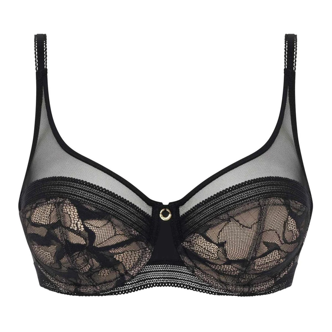 Soutien-gorge Emboîtant Armatures - Noir Chantelle True Lace 4 Soutien-gorge Emboîtant Armatures - Noir Chantelle True Lace – Image 2