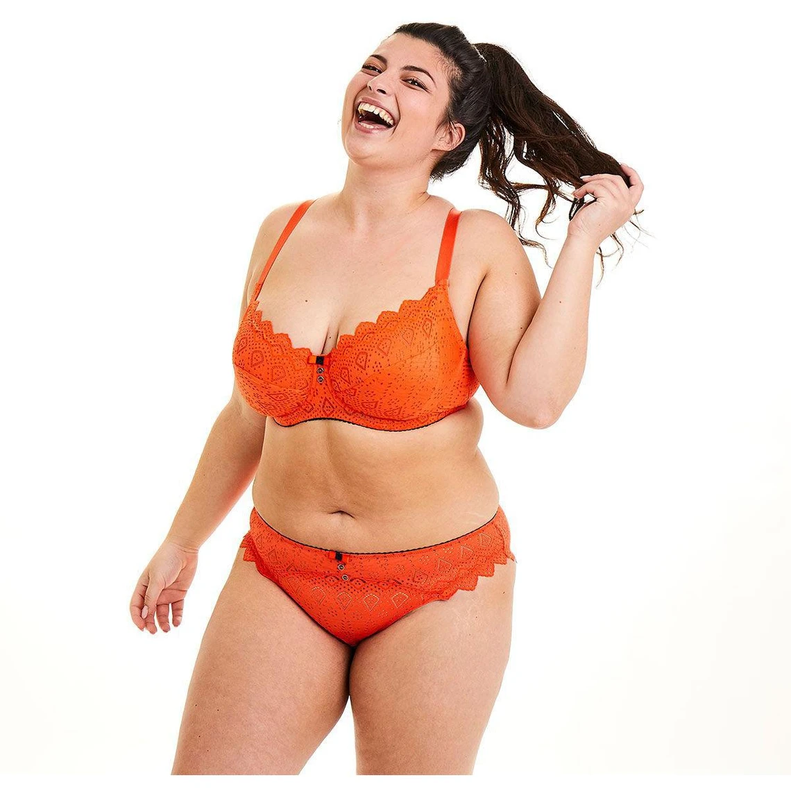 Soutien-gorge Emboîtant Armatures - Orange Pomm Poire Magma 4 Soutien-gorge Emboîtant Armatures - Orange Pomm Poire Magma – Image 2