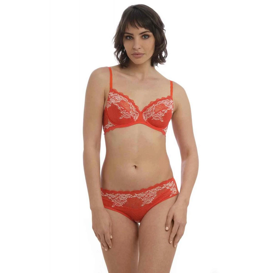 Soutien-gorge Emboîtant Armatures - Orange Wacoal Lingerie LACE PERFECTION 7 Soutien-gorge Emboîtant Armatures - Orange Wacoal Lingerie LACE PERFECTION – Image 5