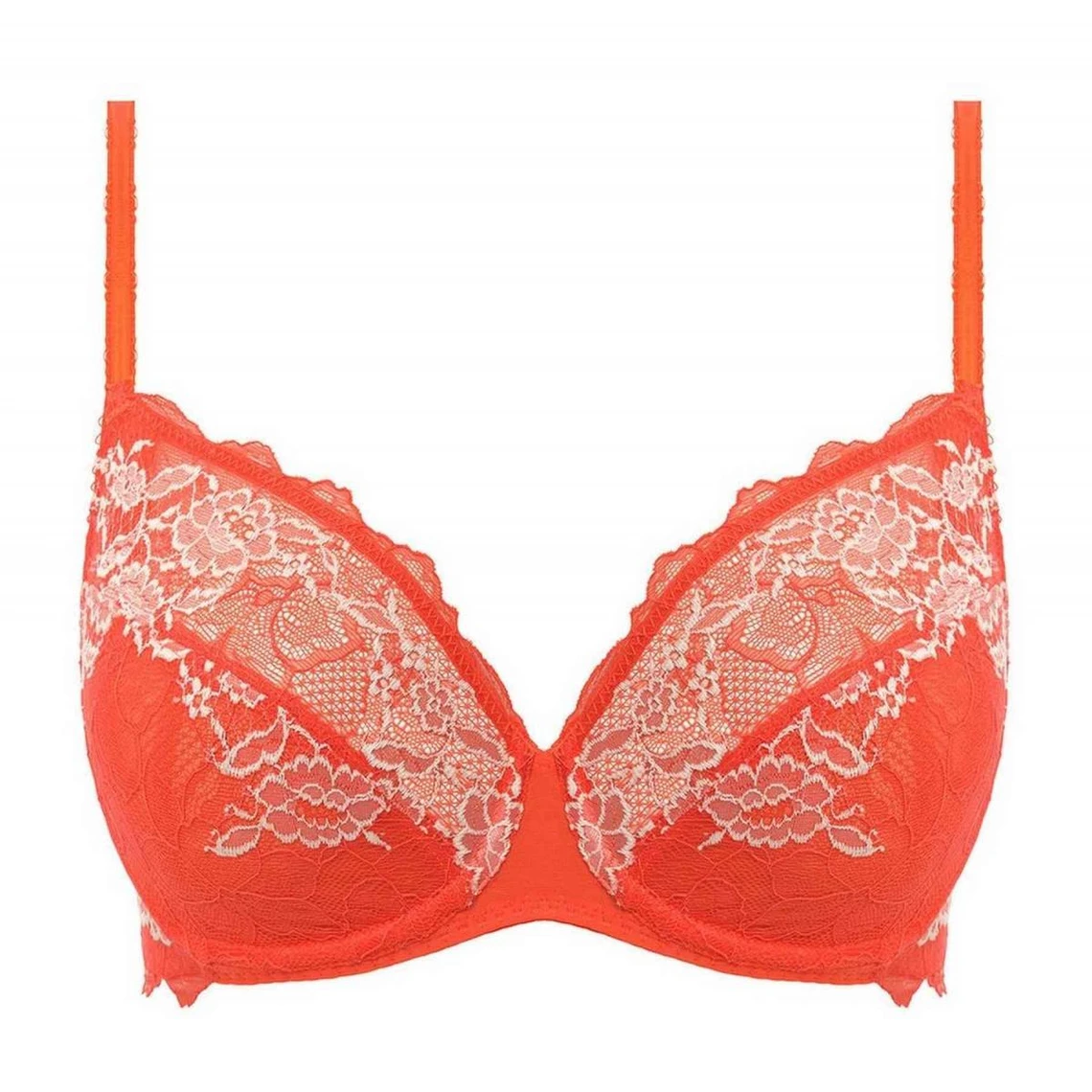 Soutien-gorge Emboîtant Armatures - Orange Wacoal Lingerie LACE PERFECTION 5 Soutien-gorge Emboîtant Armatures - Orange Wacoal Lingerie LACE PERFECTION – Image 3