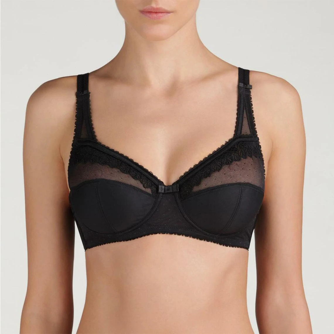 Playtex Soutien-Gorge Emboitant Micro Noir Coeur Croisé Féminin 4 Playtex Soutien-Gorge Emboitant Micro Noir Coeur Croisé Féminin – Image 2