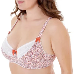 Soutien-gorge Grand Maintien C, D Et E Ivoire/orange Infini POMM'POIRE-orange