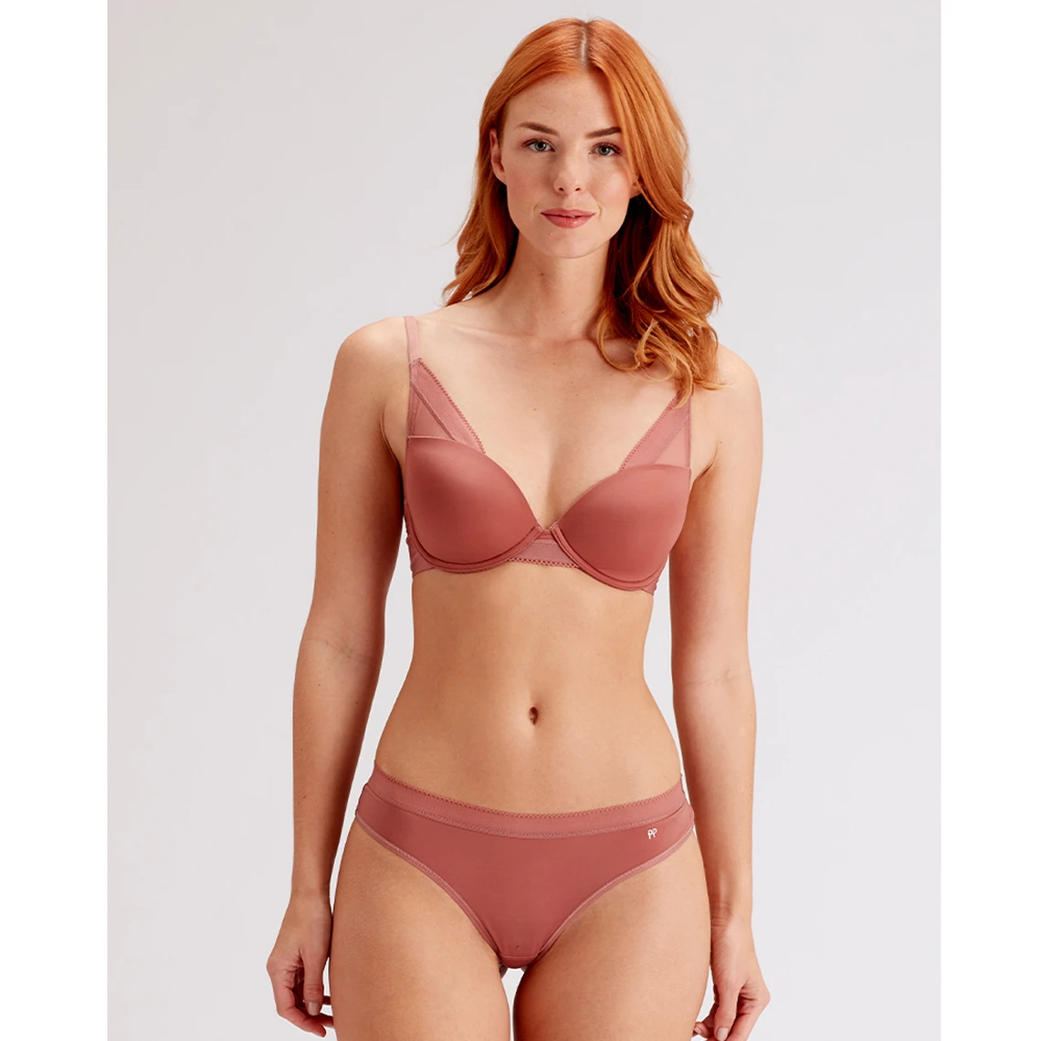 Soutien-gorge Moulé Armatures Pretty Polly NATURALS Marron 6 Soutien-gorge Moulé Armatures Pretty Polly NATURALS Marron – Image 4