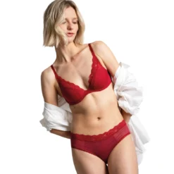 Passionata Brooklyn : Soutien-gorge Plongeant à Armatures Rouge -FITANCY Boutique soutien gorge plongeant a armatures brooklyn rouge 3681233 7993707 7 1140x1140