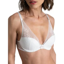 Passionata - Soutien-gorge Plongeant à Armatures Maddie Blanc