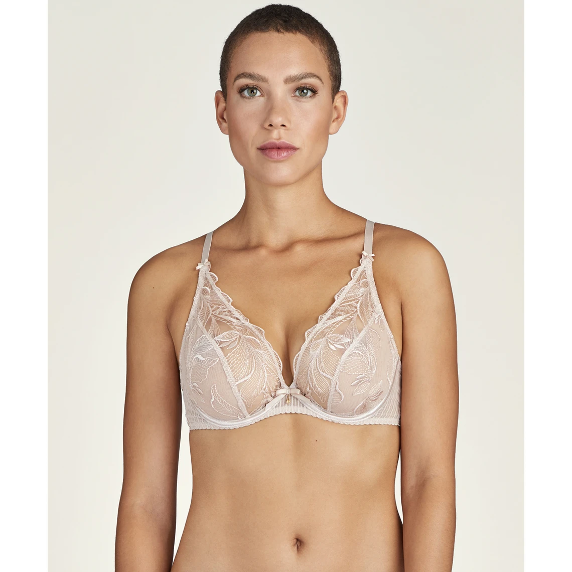 Aubade Fleur de Tattoo - Soutien-gorge Plongeant Armatures Nude 3 Aubade Fleur de Tattoo - Soutien-gorge Plongeant Armatures Nude