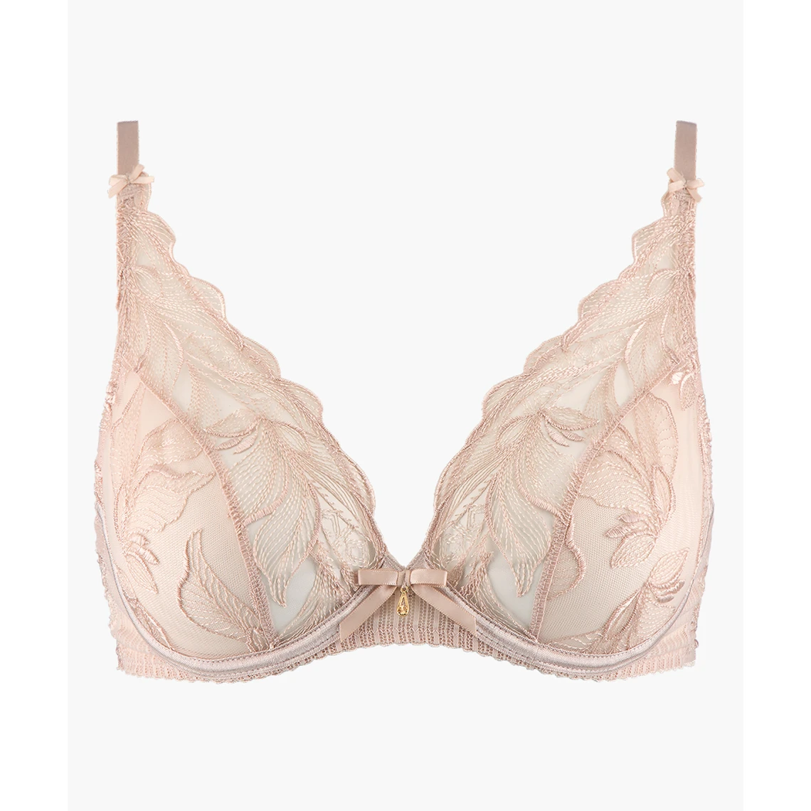 Aubade Fleur de Tattoo - Soutien-gorge Plongeant Armatures Nude 4 Aubade Fleur de Tattoo - Soutien-gorge Plongeant Armatures Nude – Image 2