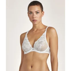 Soutien-gorge Plongeant Armatures Aubade POUR TOUJOURS - Blanc