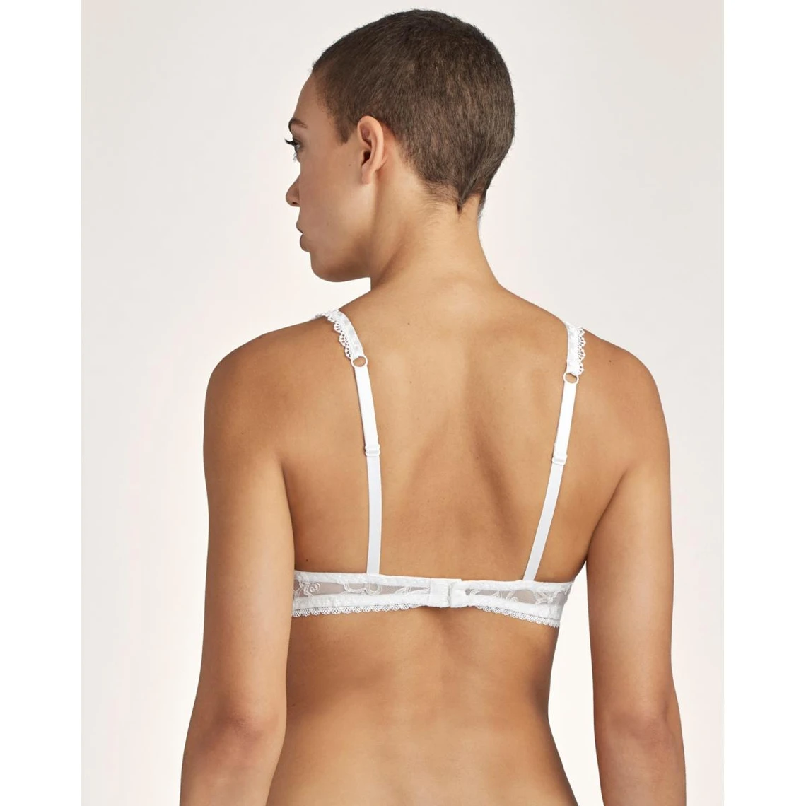 Soutien-gorge Plongeant Armatures Aubade POUR TOUJOURS - Blanc 5 Soutien-gorge Plongeant Armatures Aubade POUR TOUJOURS - Blanc – Image 3