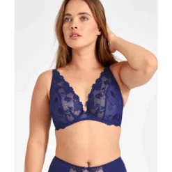 Aubade SOFTESSENCE - Soutien-gorge Plongeant Armatures Bleu