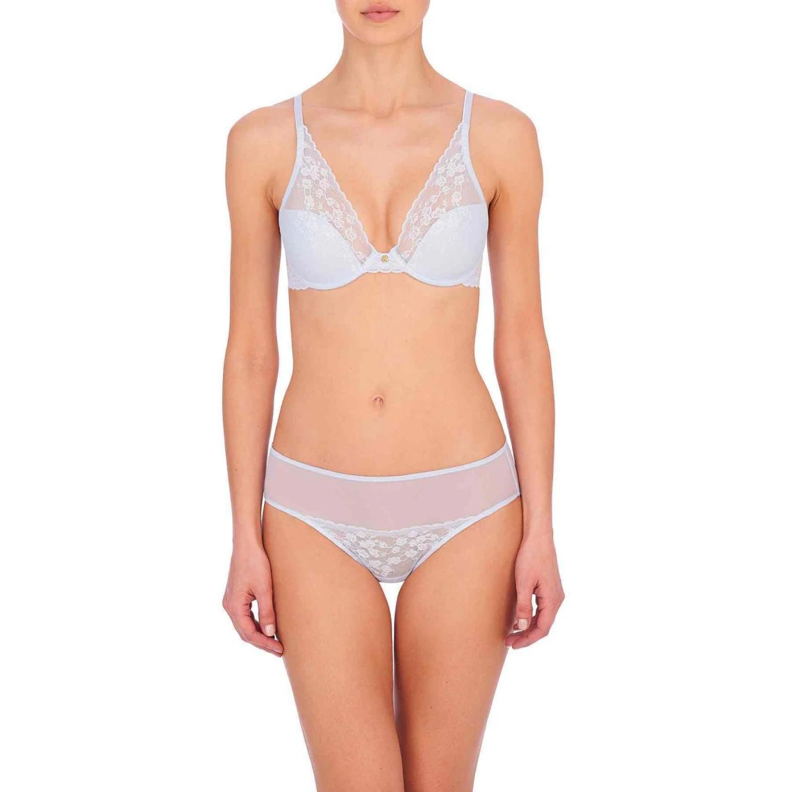 Natori Soutien-Gorge Plongeant Cherry Blossom Armatures - Bleu 5 Natori Soutien-Gorge Plongeant Cherry Blossom Armatures - Bleu – Image 3