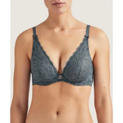 Aubade ROSESSENCE Soutien-gorge Plongeant Armatures - Gris Ardoise