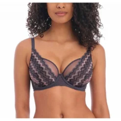 Freya Festival Vibe - Soutien-gorge Plongeant Armatures Gris