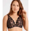 Aubade Softessence - Soutien-gorge Plongeant Armatures Noir