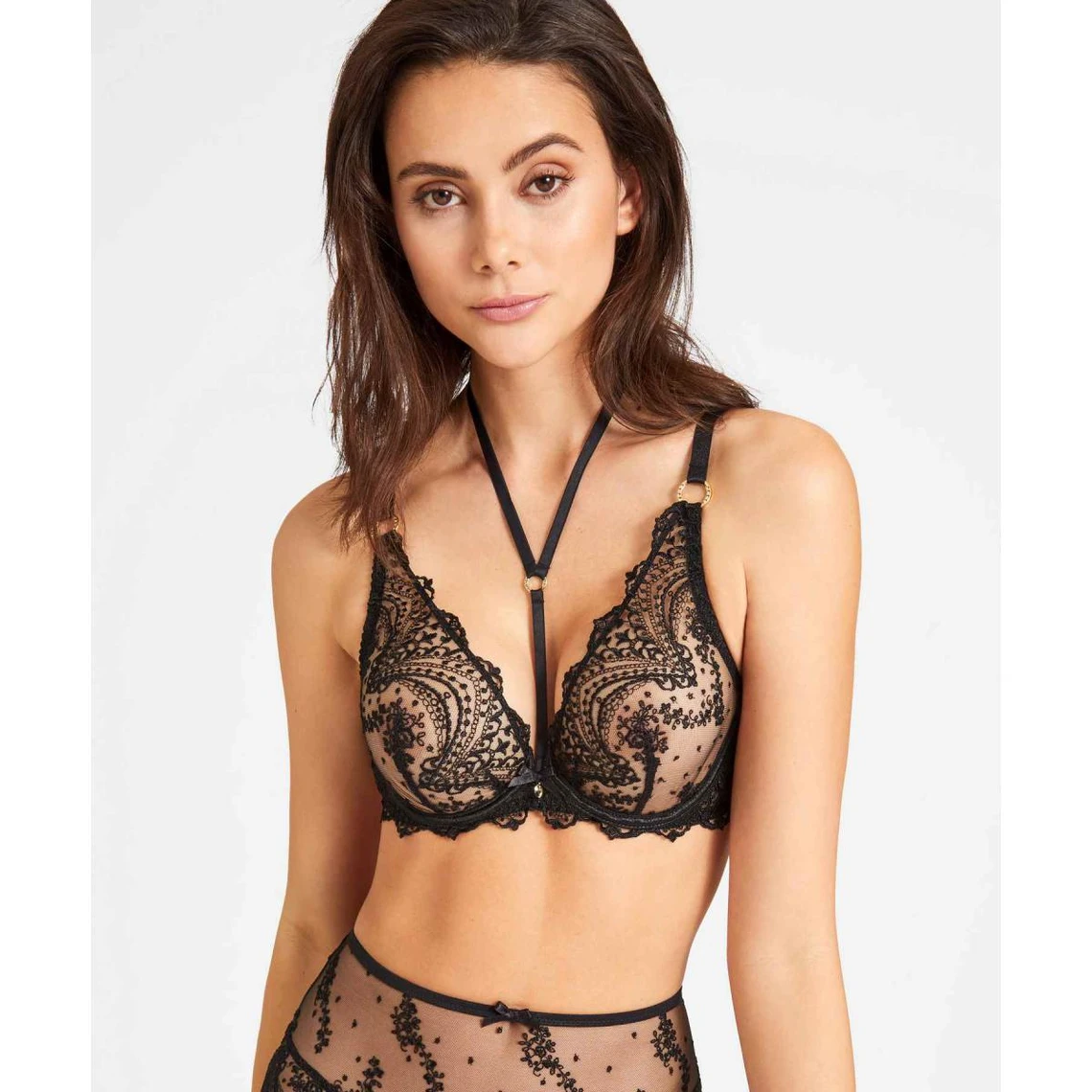 Soutien-gorge Plongeant Armatures Aubade ECRIN NOIR Noir 3 Soutien-gorge Plongeant Armatures Aubade ECRIN NOIR Noir