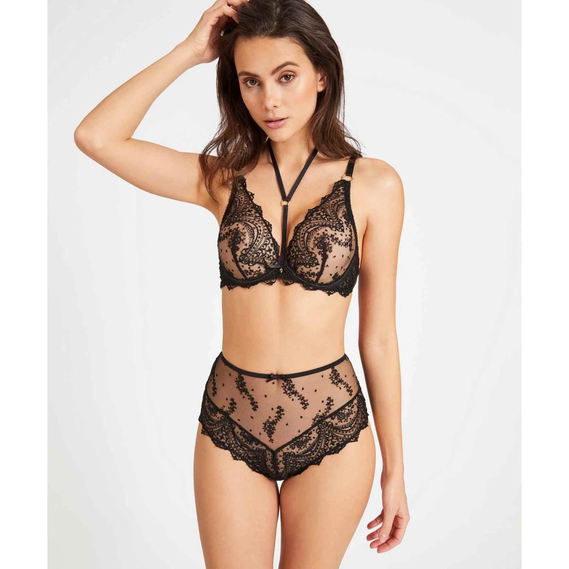 Soutien-gorge Plongeant Armatures Aubade ECRIN NOIR Noir 6 Soutien-gorge Plongeant Armatures Aubade ECRIN NOIR Noir – Image 4