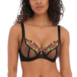 Freya Loveland - Soutien-gorge Plongeant Armatures Noir