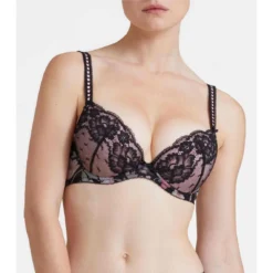 Aubade Magic Garden : Soutien-gorge Plongeant Armatures Noir