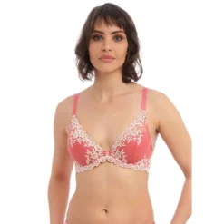 Wacoal Embrace Lace - Soutien-gorge Plongeant Armatures Rose