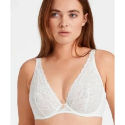 Soutien-gorge Plongeant Aubade Rosessence avec Armatures - Rose
