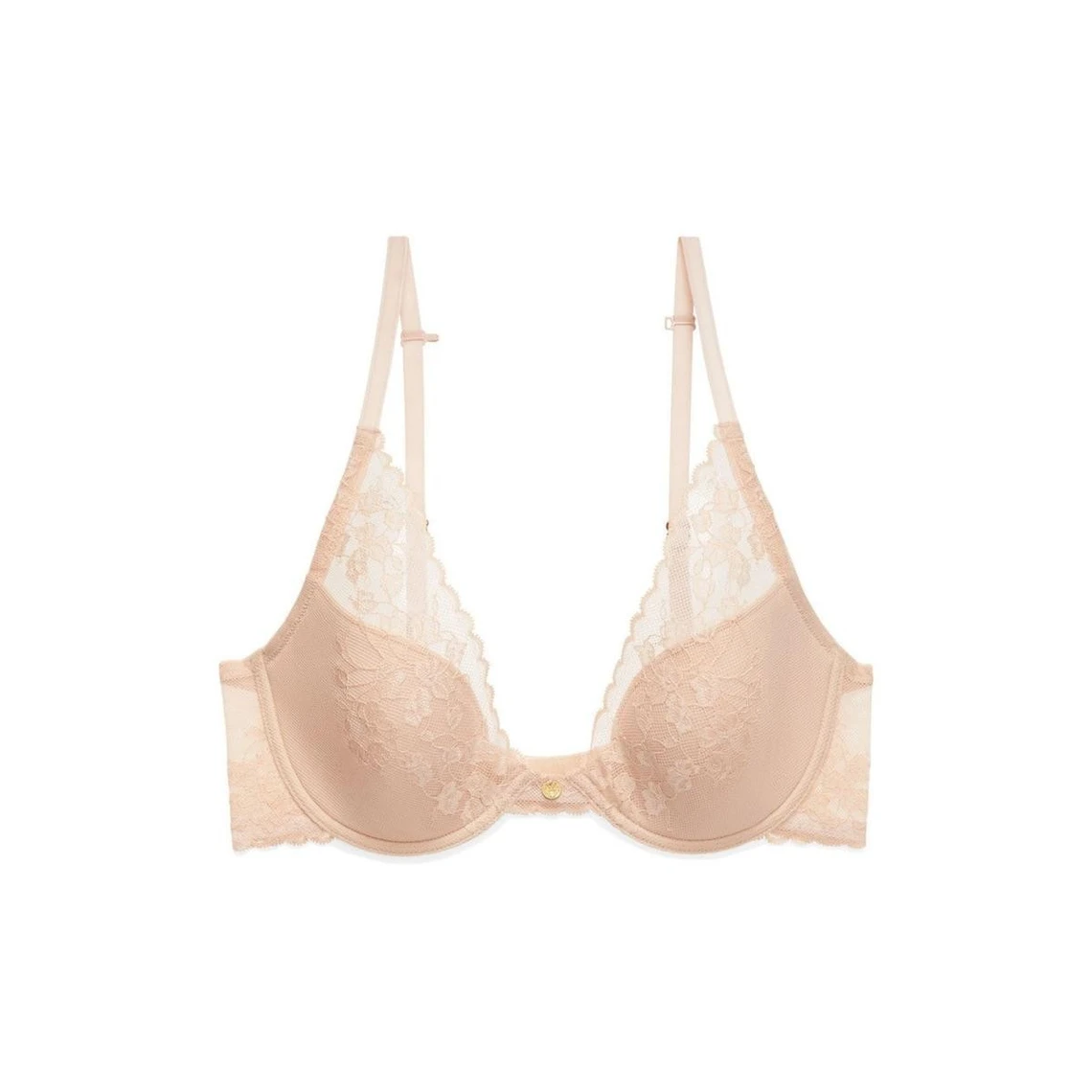 Natori Soutien-Gorge Plongeant à Armatures Cherry Blossom - Rose 4 Natori Soutien-Gorge Plongeant à Armatures Cherry Blossom - Rose – Image 2