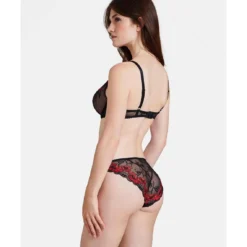 Aubade Soutien-gorge Plongeant Rouge A Fleur de Toi -FITANCY Boutique soutien gorge plongeant armatures rouge 3363914 5 1140x1140