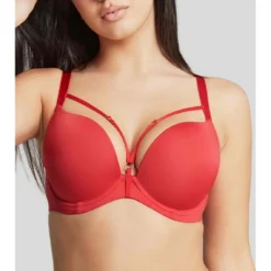 Cleo by Panache Faith Amour - Soutien-gorge Plongeant Armatures Rouge