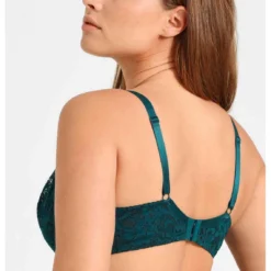 Aubade Mon Bijou - Soutien-gorge Plongeant Armatures Vert Émeraude -FITANCY Boutique soutien gorge plongeant armatures vert 3219295 3 1140x1140