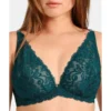 Aubade Mon Bijou - Soutien-gorge Plongeant Armatures Vert Émeraude