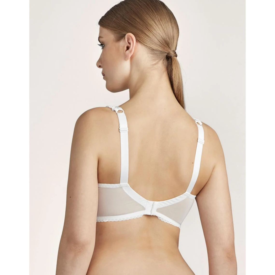 Aubade Pour Toujours - Soutien-Gorge Plongeant Confort à Armatures - Blanc 5 Aubade Pour Toujours - Soutien-Gorge Plongeant Confort à Armatures - Blanc – Image 3
