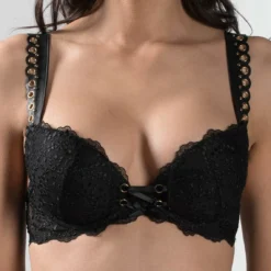 Soutien-gorge Plunge Aubade FEMME SENSUELLE Noir
