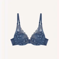 Passionata Soutien-gorge Push-up à Armatures Bleu - Collection White Nights