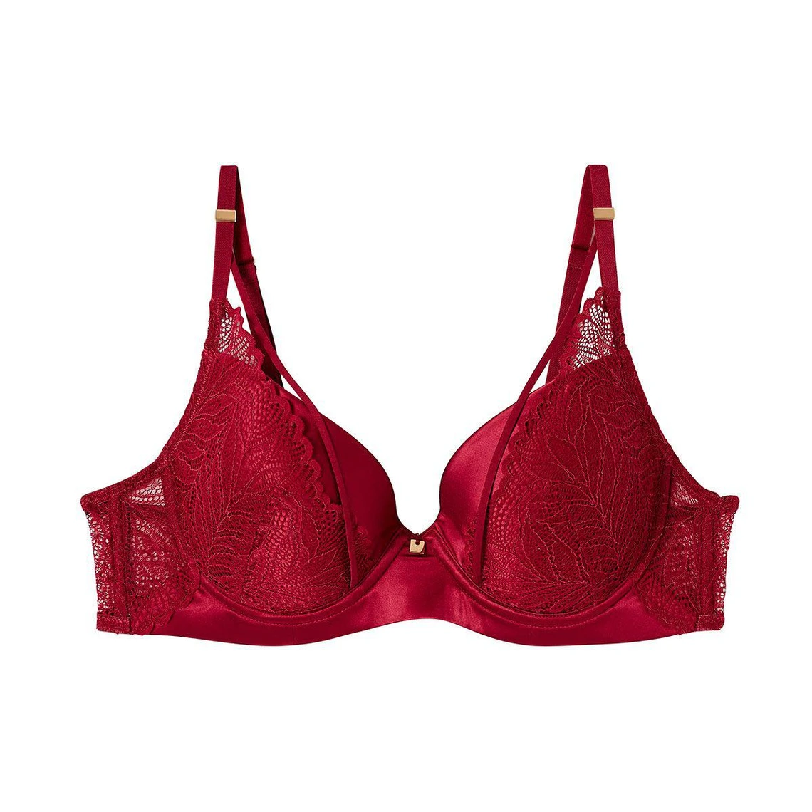 Soutien-gorge Push-up Armatures Pomm Poire AMSTERDAM Rouge Bordeaux 6 Soutien-gorge Push-up Armatures Pomm Poire AMSTERDAM Rouge Bordeaux – Image 4
